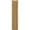 Ekena Millwork 5 1/2-in W x 14-in D x 26-in H Balboa Slat Rough Cedar Woodgrain TimberThane Outlooker, Primed Tan OUTUR055X14X26BOA24RCPR - alternate 2